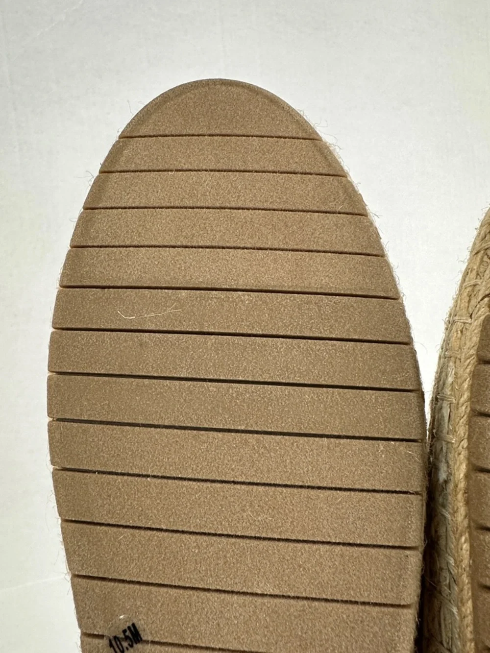 Charter Club Gold Metallic Espadrille Slip-On Flats